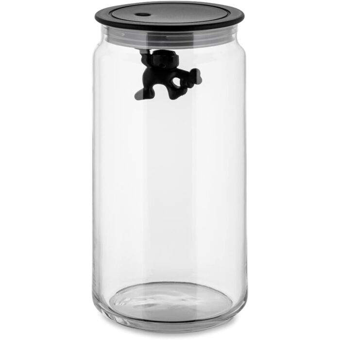 Alessi - Gianni Storage Jar - Black